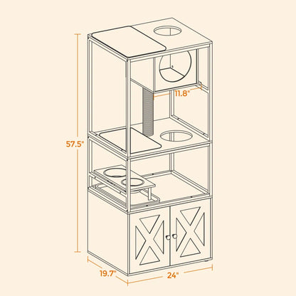 Kimmel 58" Cat Condo