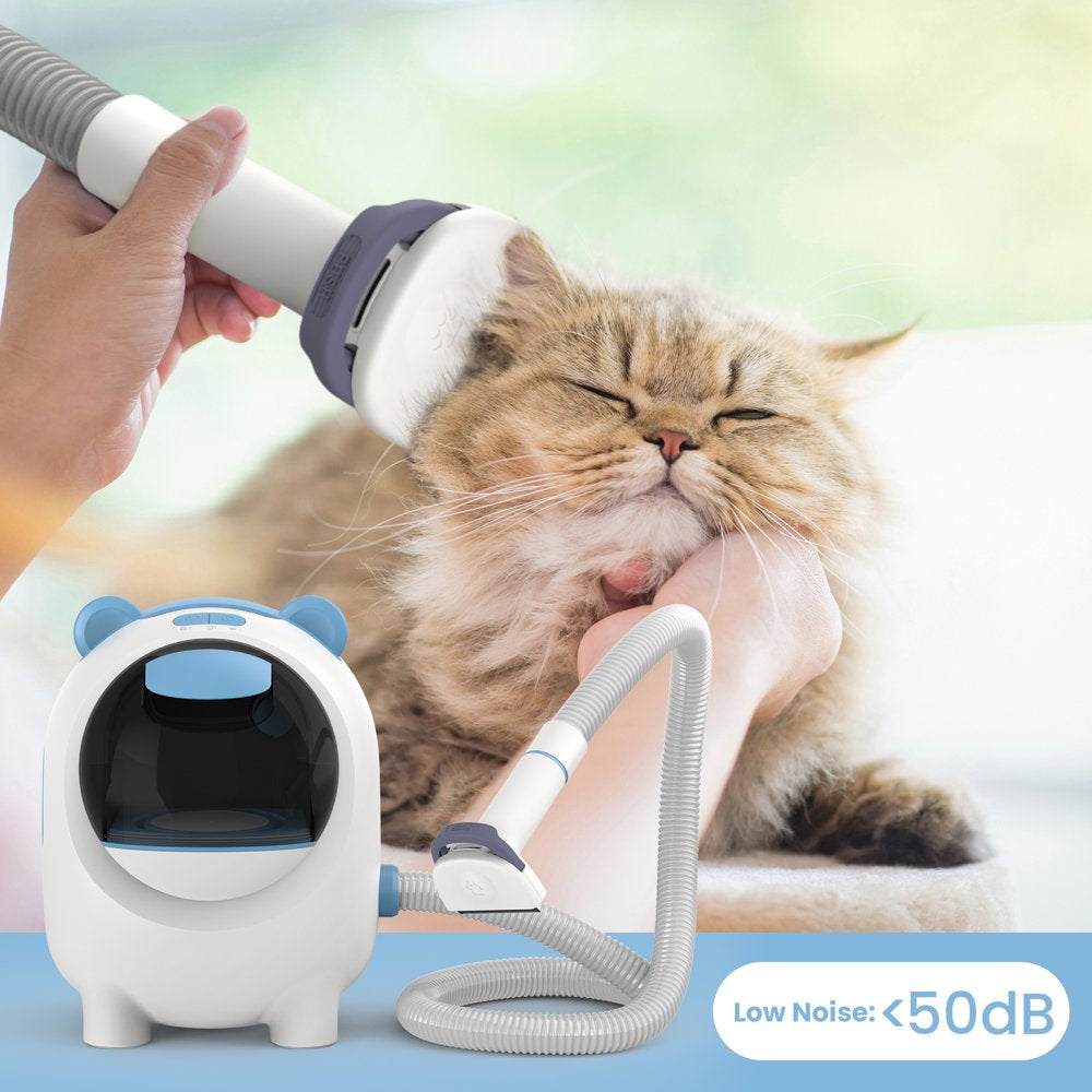 Powerful Suction Pet Grooming Vacuum with 5 Dog Grooming Tools for Pets Vacuum, for Shedding Grooming