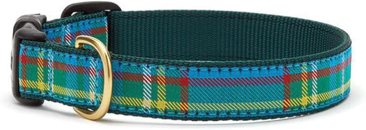 Kendall Plaid Pattern Dog Collars (Kendall Plaid Pattern Dog Collar, Large (15 to 21 Inches) 1 Inch Wide Width)