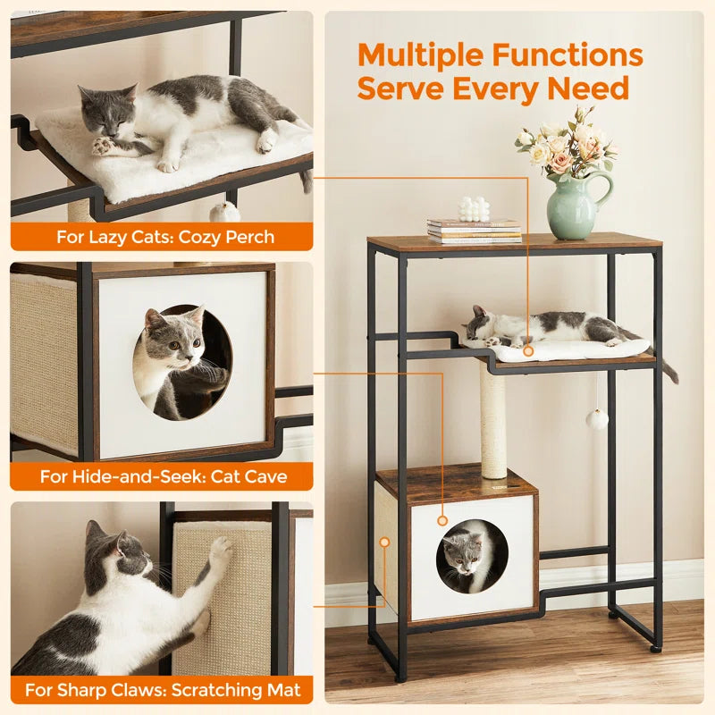 45" Cramlington Modern Cat Condo