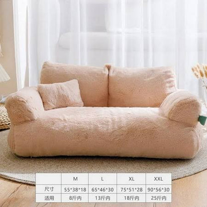 Luxury Pet Bed Sofa - Winter Warm Cat Nest