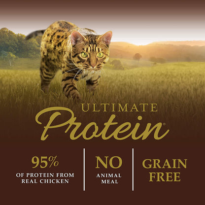 Instinct Ultimate Protein Grain Free Cage Free Chicken Recipe Natural Dry Cat Food, 10 Lb. Bag