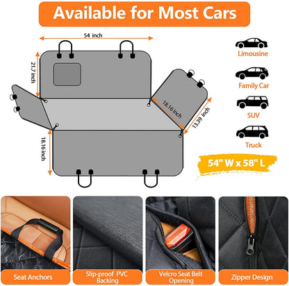 100% Waterproof Pet Seat Cover 