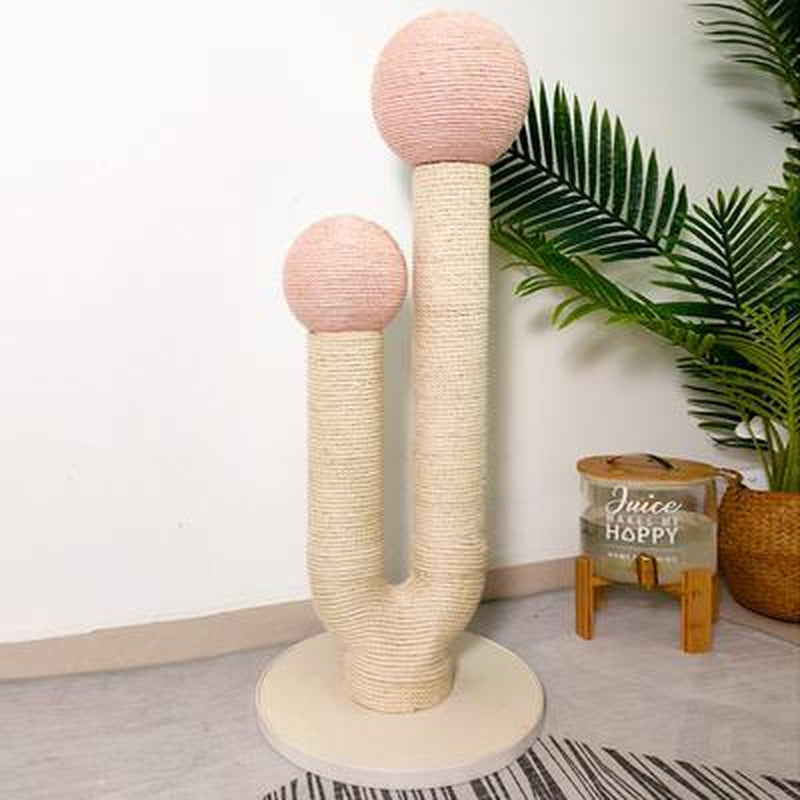 Cat Toy Cactus Cat Climbing Frame Green Cactus Prickly Pear Cat Scratcher Sisal Cat Scratching Post Cat Grinding Claw Toy