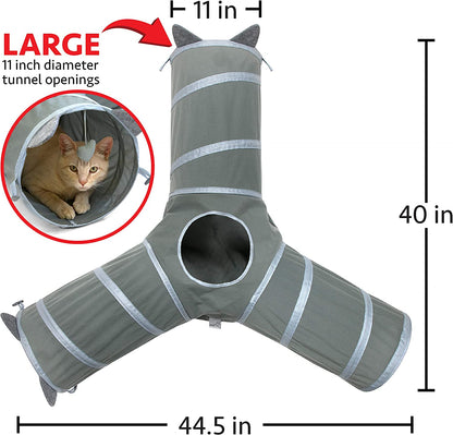 Kitty City Cat Tunnel, Cat Bed, Tunnel, Cat and Kitty Toys