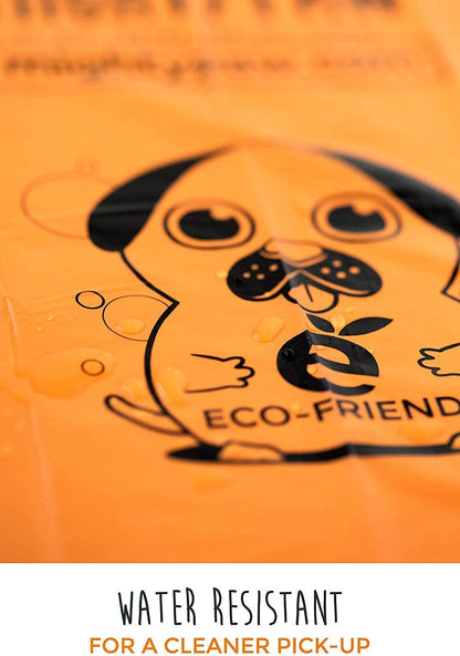 Eco-Friendly Extra-Thick Poop Bags (Lavender-Scented & Biodegradable 9" X 13" )