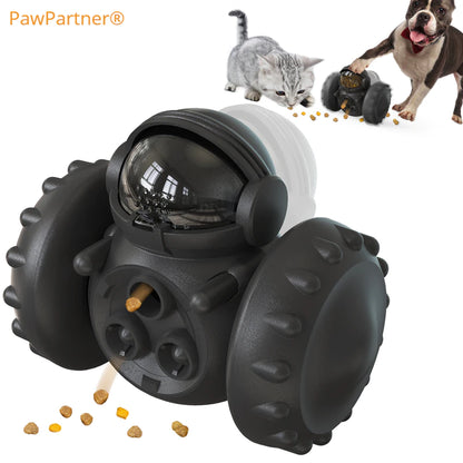 Pawpartner Dog Tumbler Interactive Toys Increases Pet IQ Slow Feeder Labrador French Bulldog Swing Training Food Dispenser