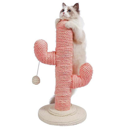 Cat Toy Cactus Cat Climbing Frame Green Cactus Prickly Pear Cat Scratcher Sisal Cat Scratching Post Cat Grinding Claw Toy