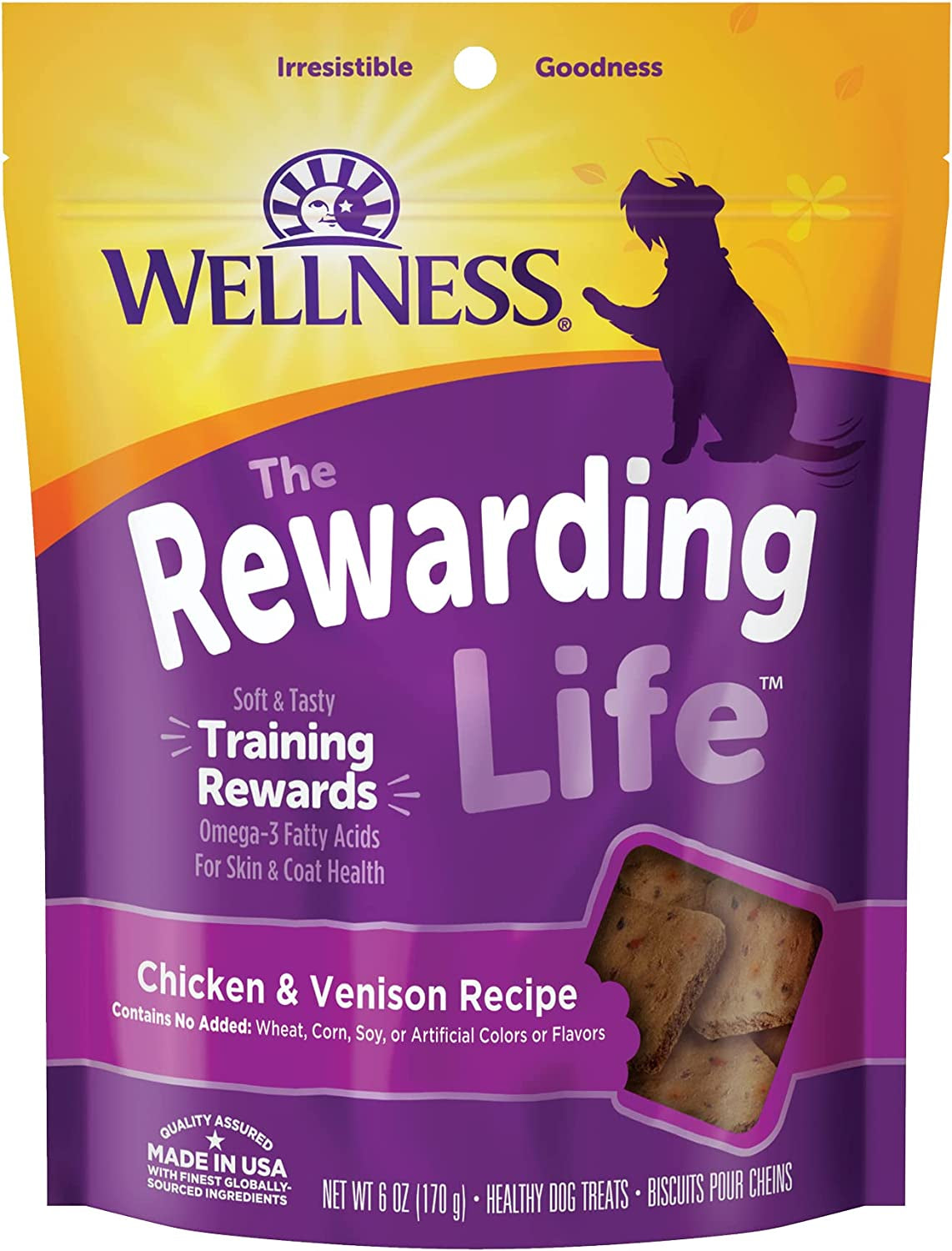 Wellness Rewarding Life Grain-Free Soft Dog Treats 