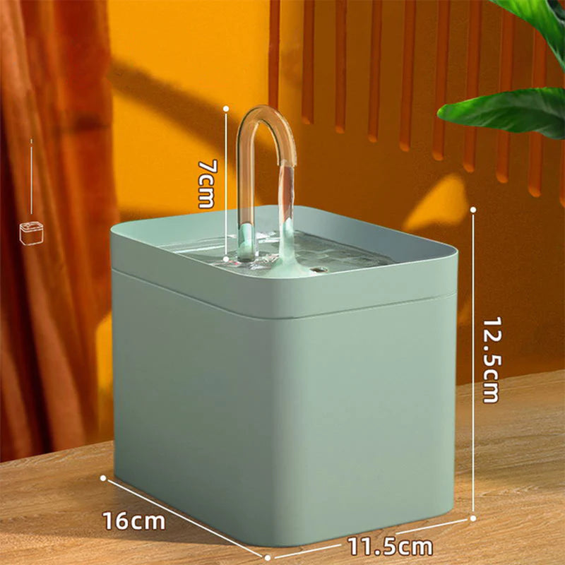 Cat Water Fountain Auto Filter USB Electric Mute Cat Drinker Bowl 1.5L Recirculate Filtring Drinker for Cats Pet Water Dispenser