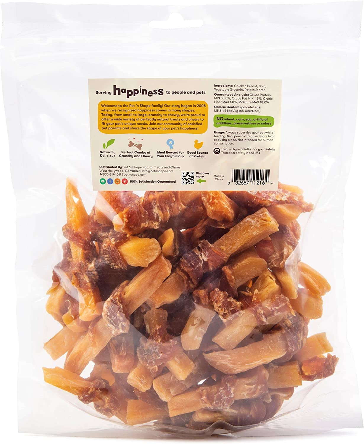 Sweet Potato Chews Jerky Treats - 1 Pound