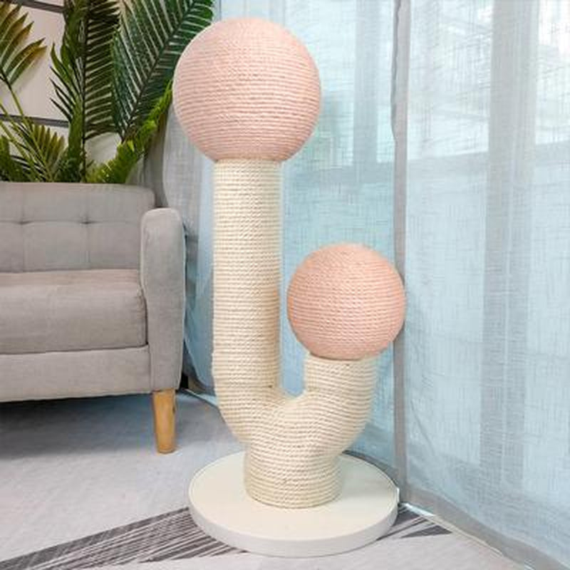 Cat Toy Cactus Cat Climbing Frame Green Cactus Prickly Pear Cat Scratcher Sisal Cat Scratching Post Cat Grinding Claw Toy